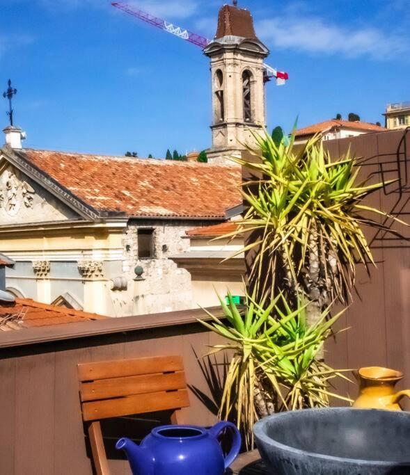 شقة Duplex, Jacuzzi, Terrasse Sur Les Toits نيس المظهر الخارجي الصورة